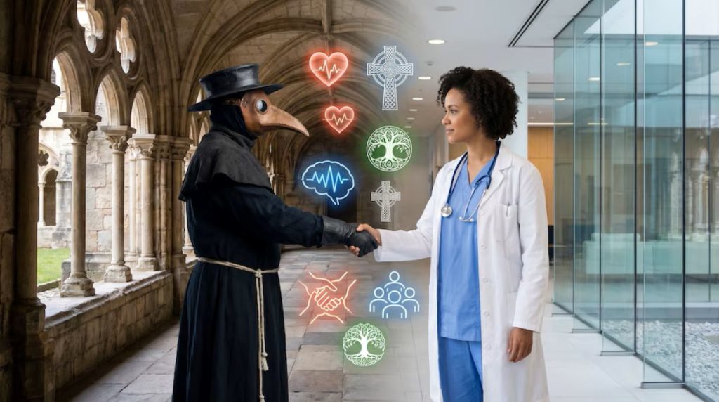 Von Körpersäften und Seelenruhe: Wie das Mittelalter unser modernes Wellness-Ideal erfand