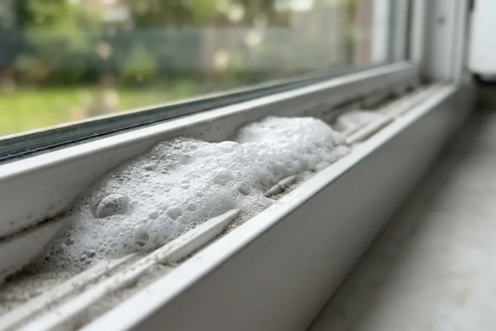 Backpulver auf die Fensterführungen streuen: Wozu dient das und warum empfehlen Reinigungsexperten es?