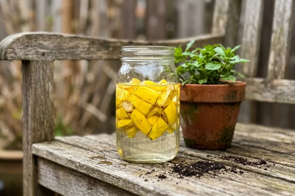 Bananenschalen in Essig einlegen: Warum dieser Geheimtrick deinen Garten verwandelt