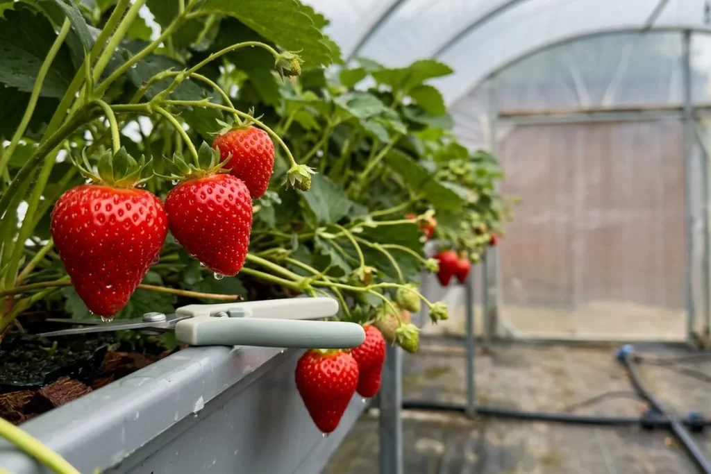 Bauer ist sich sicher: „Freilanderdbeeren wird es in zehn Jahren nicht mehr geben“