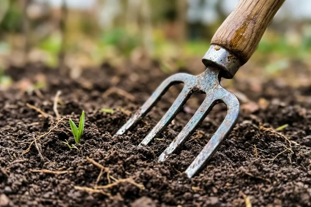 Die Älteren in ländlichen Gebieten sind sich einig: Das Umgraben des Gemüsegartens im Frühling ist nicht ganz ohne Risiken