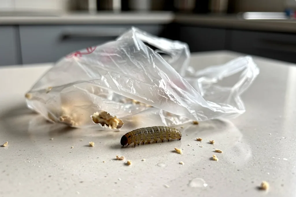 Diese Raupe frisst in 24 Stunden eine Plastiktüte: Was das wirklich bedeutet und was wir zu Hause tun können