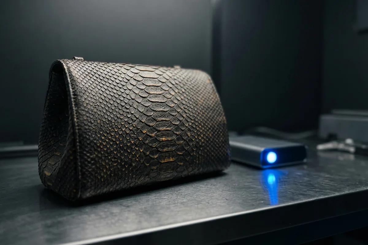Echte Dinosaurier-DNA? Diese 600.000-Euro-Tasche aus T-Rex-Leder sprengt alle Grenzen der Wissenschaft
