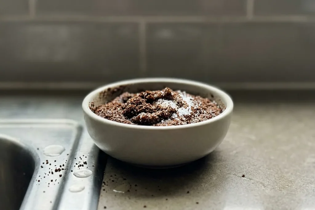 Kaffeesatz nie wegwerfen: Warum die Mischung mit Natron dein Zuhause revolutioniert