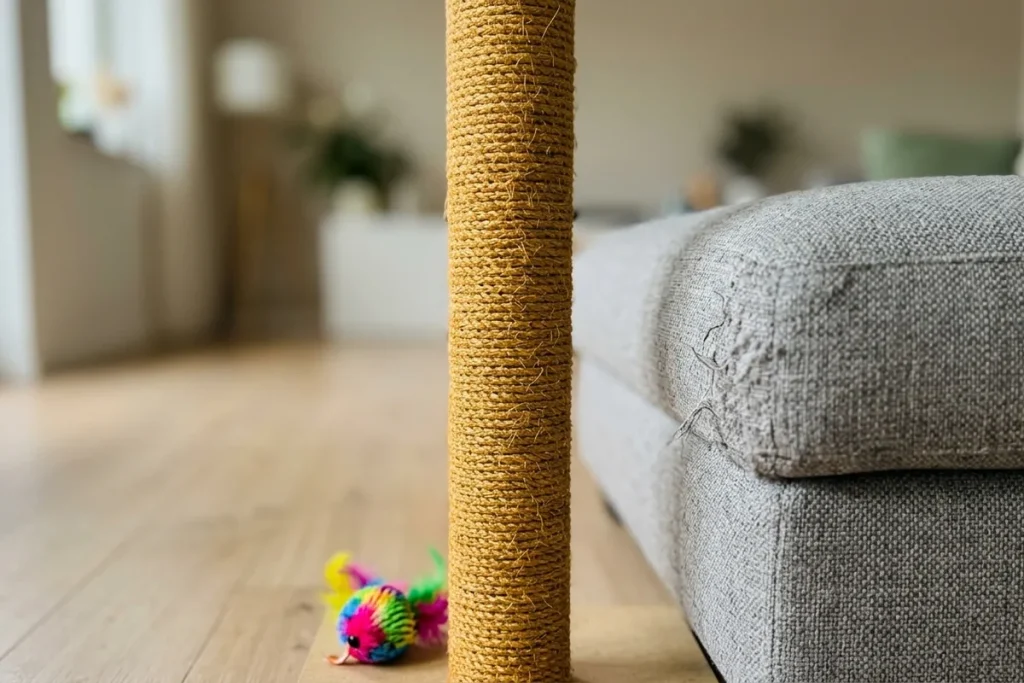 Katzen-Vandalismus am Sofa: Die wahre Ursache (und wie Sie Ihre Möbel sofort retten)