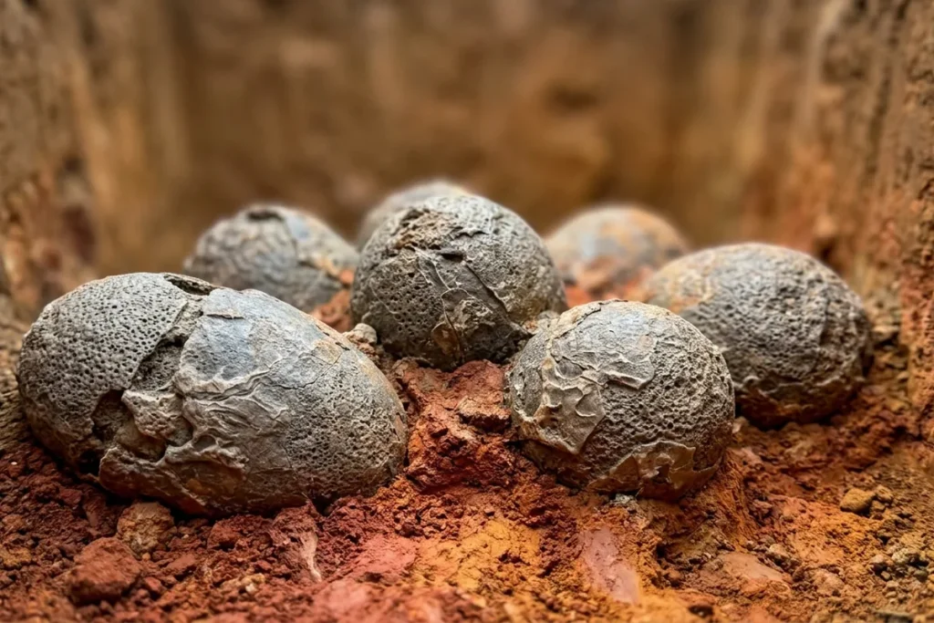 Sensationsfund in Frankreich: Über 500 Dinosaurier-Eier aus der Kreidezeit entdeckt