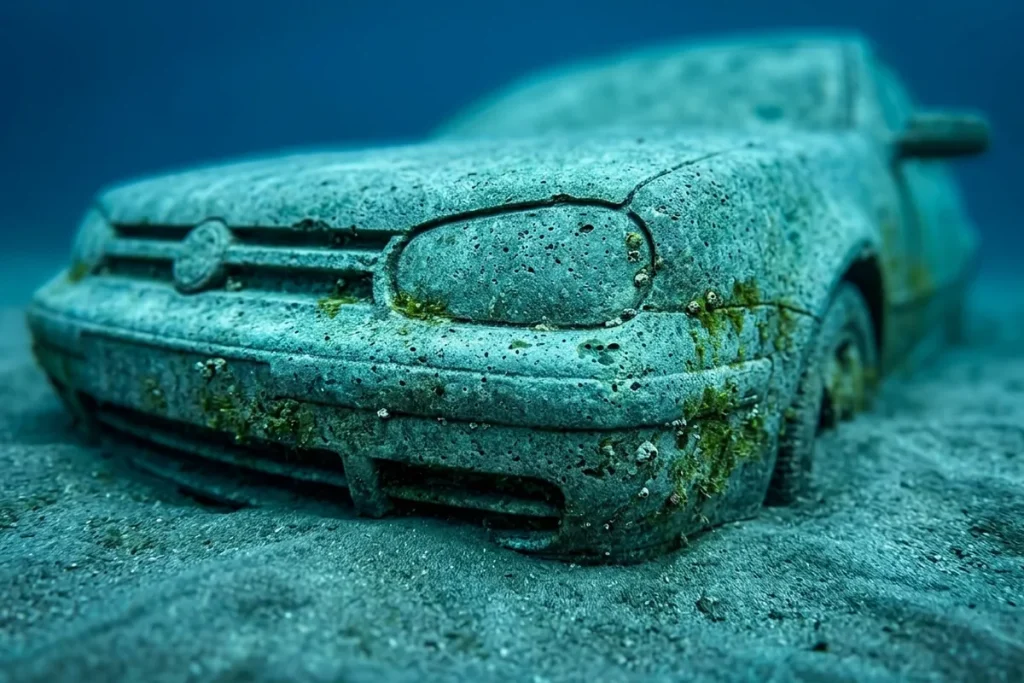 Spektakulärer Unterwasser-Stau vor Miami: Warum 22 Autos im Meer versinken