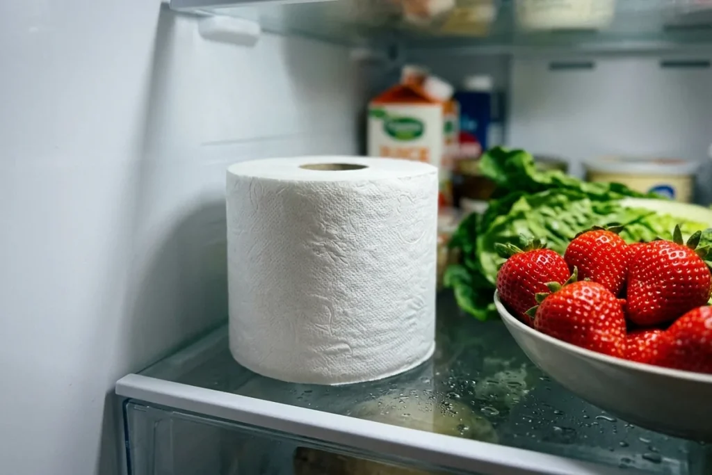 Warum du ab heute eine Rolle Toilettenpapier in deinen Kühlschrank stellst (und nein, es ist kein Scherz)
