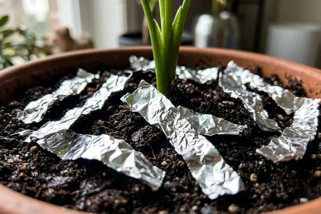 Warum gerade alle Alufolie in ihre Blumentöpfe legen – und warum du es auch tun solltest