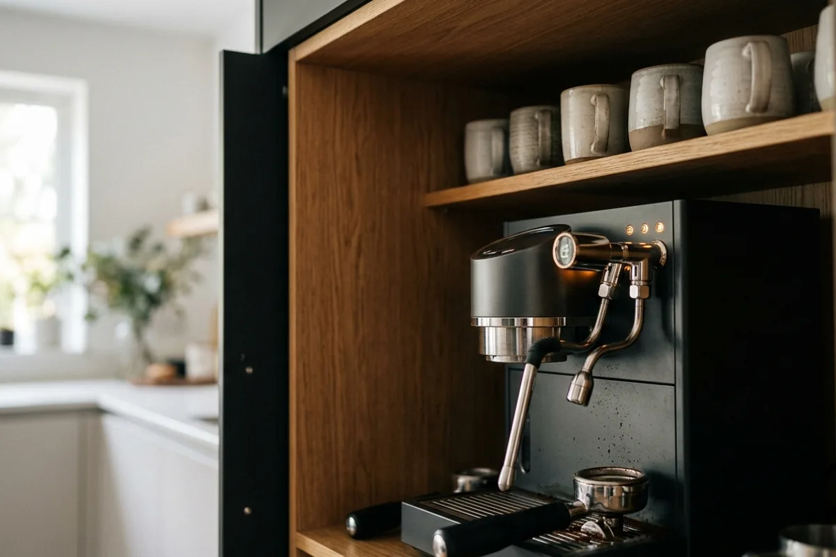 Weg mit dem Chaos: 3 geniale Möbel-Trends, die deine Küchengeräte unsichtbar machen