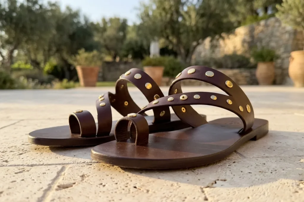 Zara bringt die ägyptische Trend-Sandale zurück: Gold-Details treffen auf ultimativen Komfort